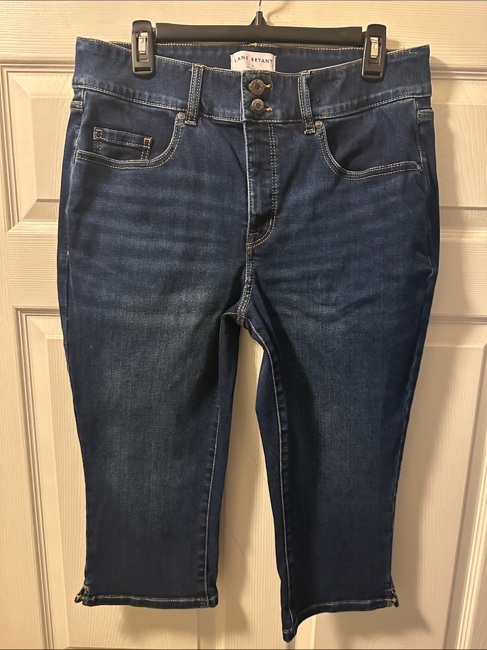 Women’s Lane Bryant Dark Blue Capri Denim Jeans - Size 16
